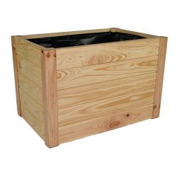 Plantenbakken geïmpregneerd hout