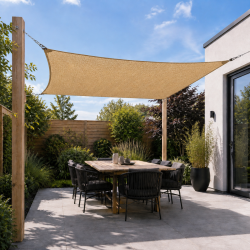 Schaduwdoeken HDPE Beige