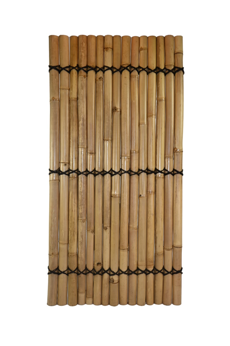 Bamboescherm half rond 180x90cm
